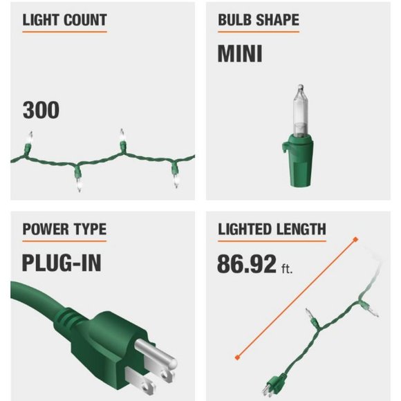 NEW 300 Light LED Christmas Lights Wedding Garden - Picture 4 of 7